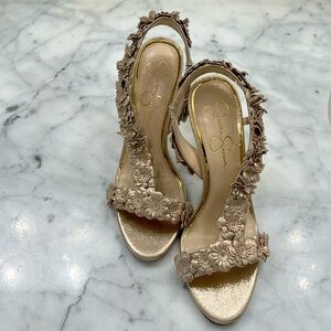 Jessica Simpson Womens Jessin High Heel Sandal